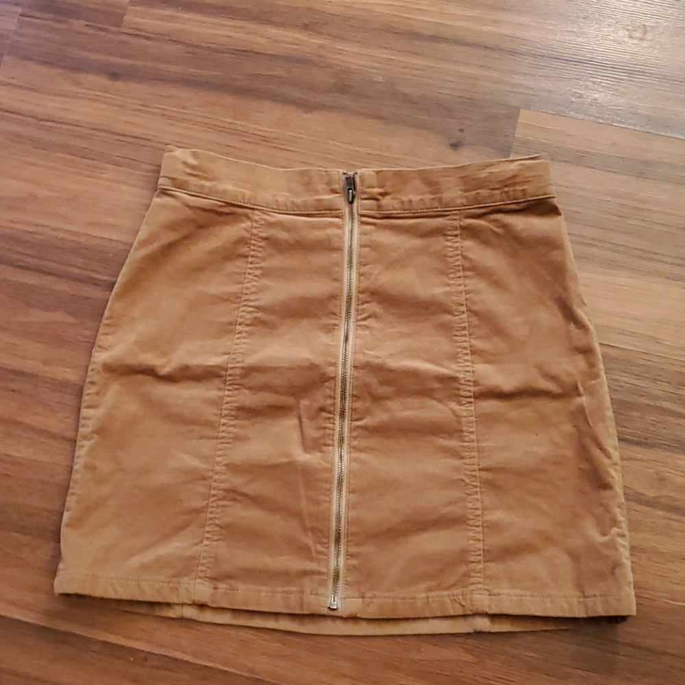 Brown miniskirt